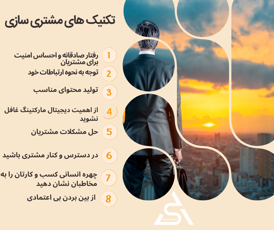 تکنیک های مشتری سازی